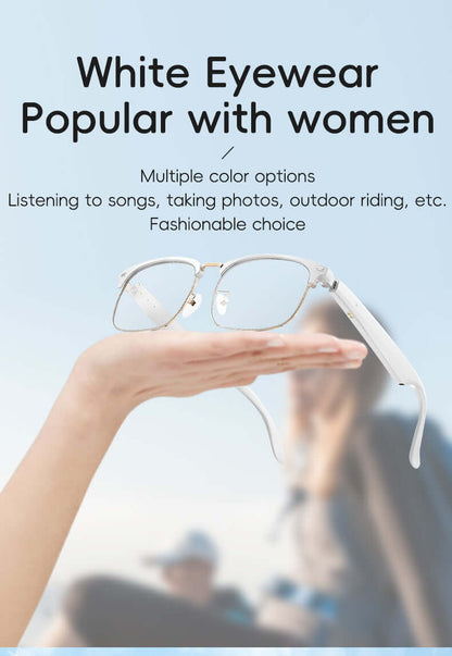 YWT translation glasses - white style