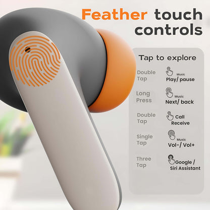 Z4 pro headphone have feather touch controls