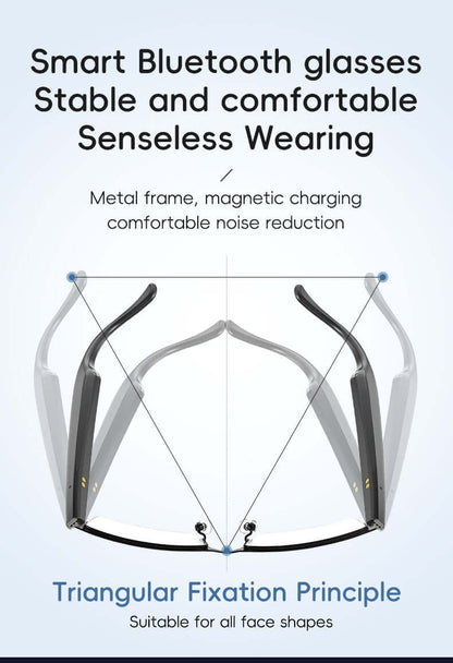 YWT translation glasses - triangular fixation principle, suitable for all face shapes