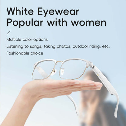 YWT translation glasses - white eyewear